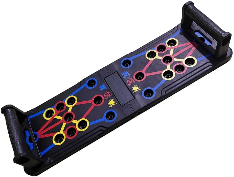 Push Up Board, Foldable Multi-Function 30/42 In 1, Chest Muscle Exercise, Portable Homeworkout Equipment, Fitness Burn Fat Strength Training for Men & Women